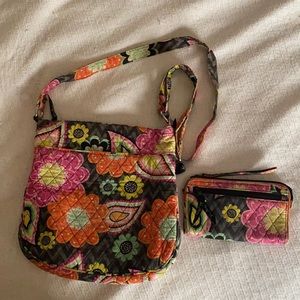 Vera Bradley crossbody & wallet